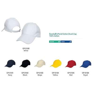 Baseball Cap 6 Panel Corporate Gifts Singapore