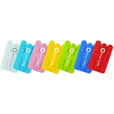 Custom Silicone Mobile Phone Wallet with Stand Corporate Gifts Singapore