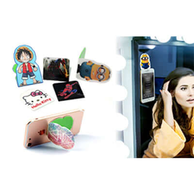 Custom Magic Sticker Mobile Phone Holder Corporate Gifts Singapore