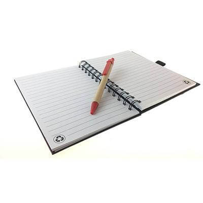 Eco-Friendly Notebook With Paper Pocket Corporate Gifts Singapore