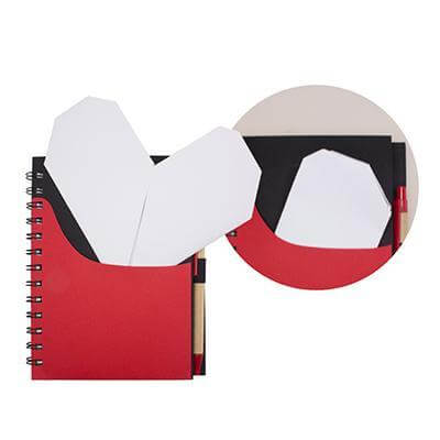 Eco-Friendly Notebook With Pen & Pocket Corporate Gifts Singapore