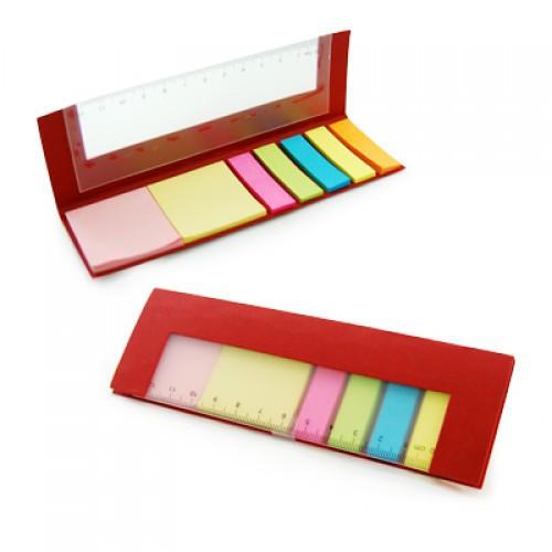 Eco Friendly Post-It Pad With Ruler Corporate Gifts Singapore