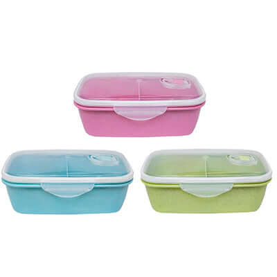 Eco-Friendly Wheat Fiber Lunch Box with Spoon Corporate Gifts Singapore