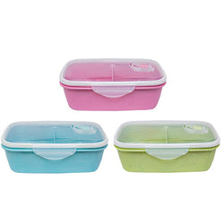 Eco-Friendly Wheat Fiber Lunch Box with Spoon Corporate Gifts Singapore
