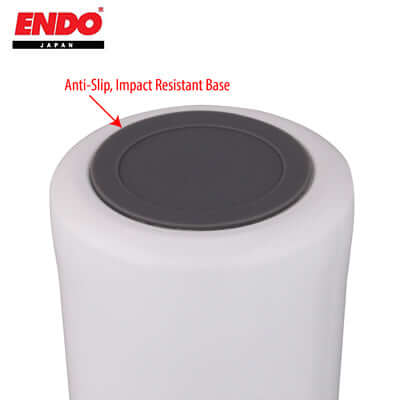 ENDO 400ML Anti--Bac Double S/Steel Mug top view highlighting anti-slip impact resistant base
