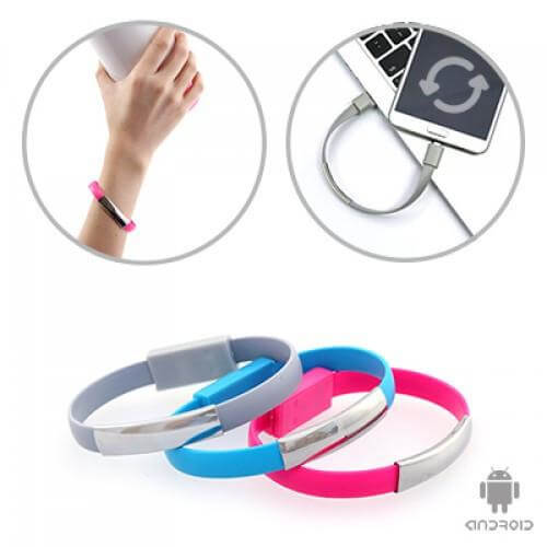 Estone Bracelet Micro USB Cable Coral Corporate Gifts Singapore
