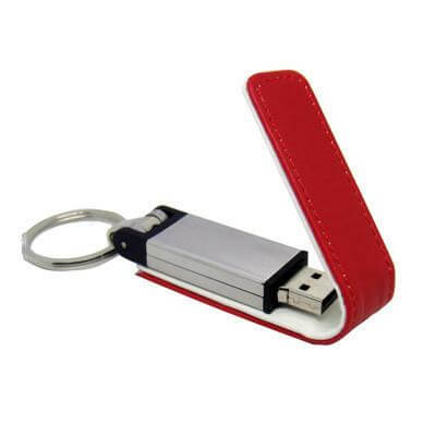 Flip Leather USB Drive Corporate Gifts Singapore