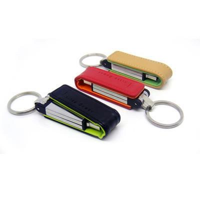 Flip Leather USB Drive Corporate Gifts Singapore