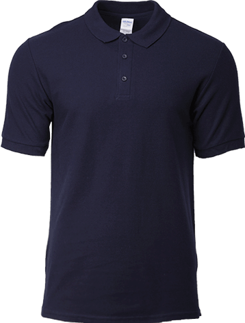 Gildan Premium Cotton Sport Polo in navy blue, perfect for corporate gifts and designed for comfort and style.