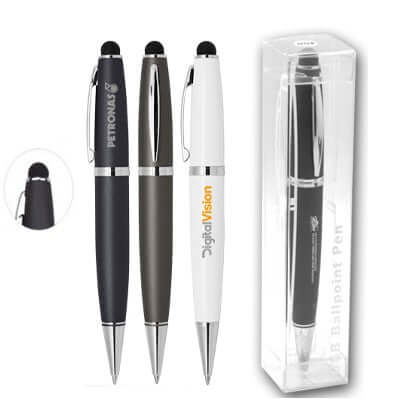 Gen USB Flash Drive Ball Pen with Stylus Corporate Gifts Singapore
