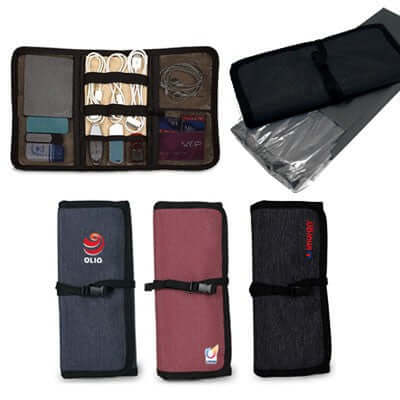 Premium Portable Wrap Gadget Organizer Corporate Gifts Singapore