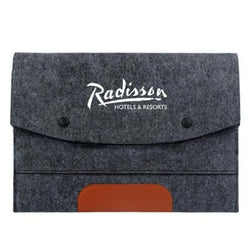 13'' Felt and PU Leather Ipad Tablet Sleeve Corporate Gifts Singapore