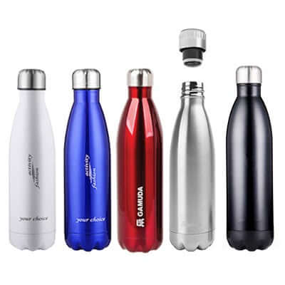 Double Stainless Steel Travel Thermos Flask - 500ml Corporate Gifts Singapore