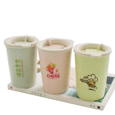 Eco-Wheat Straw Tumbler 300ml Corporate Gifts Singapore