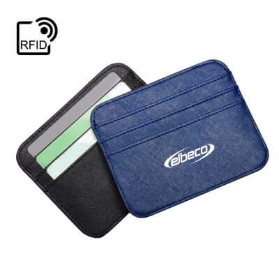 RFID Safe 6 Slot Extra Slim Leather Travel Wallet Corporate Gifts Singapore