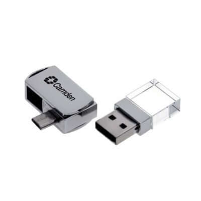 Mini Crystal OTG Swivel USB Flash Drive Corporate Gifts Singapore