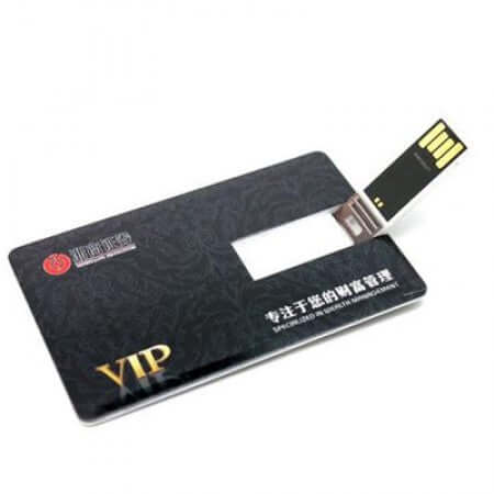 Flip Card Shape USB Flash Drive Corporate Gifts Singapore
