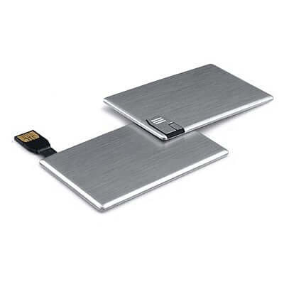 Aluminium Card USB Flash Drive Corporate Gifts Singapore