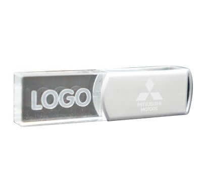 Crystal Metal Swivel USB Flash Drive Corporate Gifts Singapore
