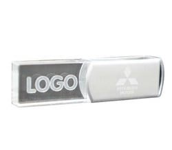 Crystal Metal Swivel USB Flash Drive Corporate Gifts Singapore