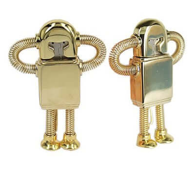 Retro Metal Robot USB Flash Drive Corporate Gifts Singapore