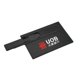 Slide-On Card Shape USB Flash Drive Corporate Gifts Singapore