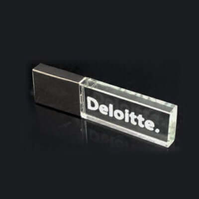 Mini Rectangular Crystal USB Flash Drive Corporate Gifts Singapore