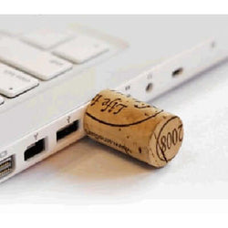 Wine Cork Recycled Wood USB Flash Drive Corporate Gifts Singapore