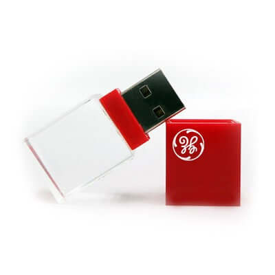 Acrylic Rectangular USB Flash Drive Corporate Gifts Singapore