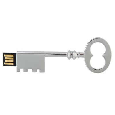 Retro Metal Key Shape USB Flash Drive Corporate Gifts Singapore