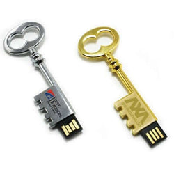 Retro Metal Key Shape USB Flash Drive Corporate Gifts Singapore