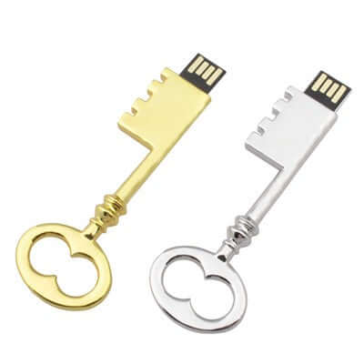 Retro Metal Key Shape USB Flash Drive Corporate Gifts Singapore