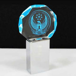 Diamond Crystal USB Drive with LED Light Corporate Gifts Singapore