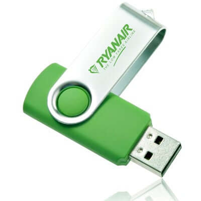 Classic Metal Swivel USB Flash Drive Corporate Gifts Singapore