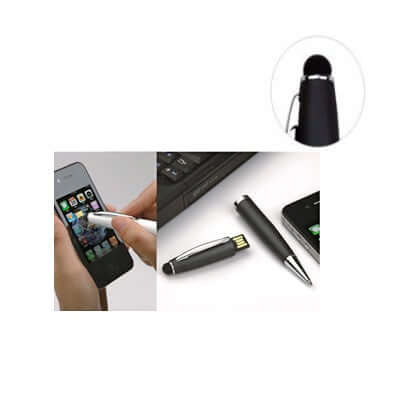 Promotional USB Flash Drive Ball Pen with Stylus Corporate Gifts Singapore