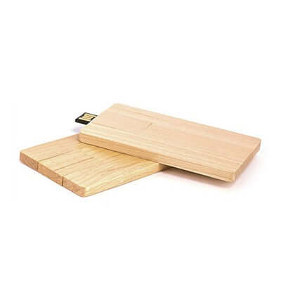 Wooden Card USB Flash Drive Corporate Gifts Singapore
