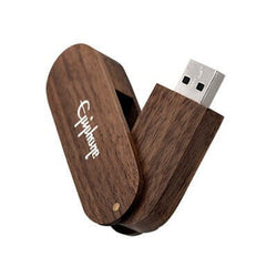 Swivel Wooden USB Flash Drive Corporate Gifts Singapore