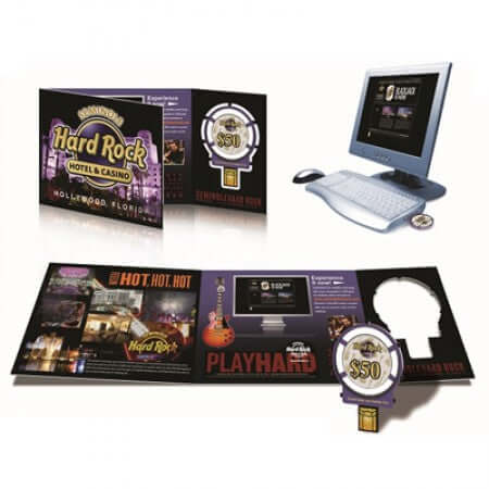 Customize Detachable Paper Card USB Corporate Gifts Singapore