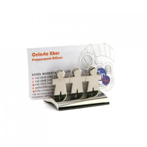 Hand in Hand Metal Name Card Holder Corporate Gifts Singapore