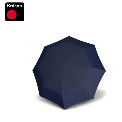 Knirps T.260 Medium Duomatic With Crock Handle Umbrella in sleek navy color, perfect corporate gift.