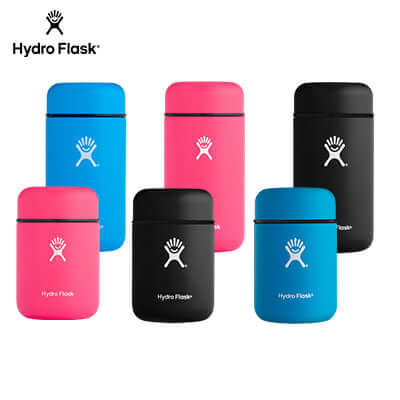 HydroFlask Food Flask in various colors, perfect for snacks and meals on the go, ideal corporate gift.