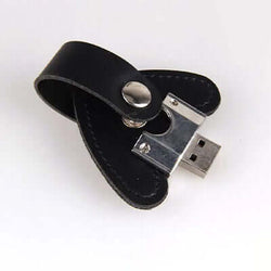Heart-Shaped Leather Usb Flash Drive Corporate Gifts Singapore