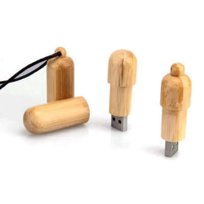 Wooden Cylinder USB Flash Drive Corporate Gifts Singapore
