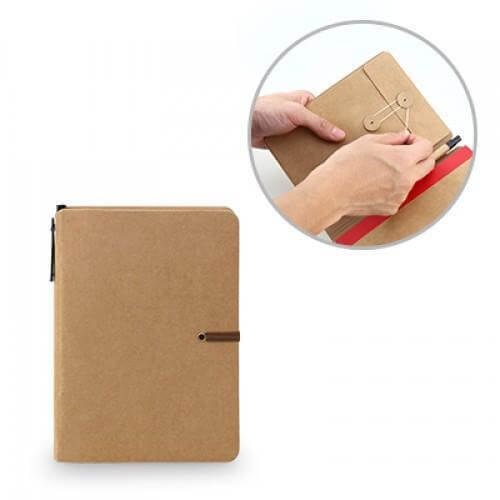 Kraft Notebook With Pen Corporate Gifts Singapore