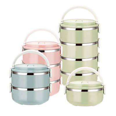 Circular Multi-layer Lunchbox Corporate Gifts Singapore