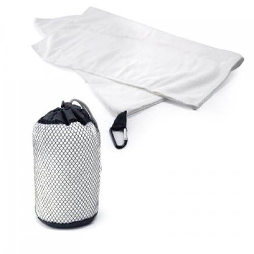 Microfibre Towel with carabiner hook Corporate Gifts Singapore
