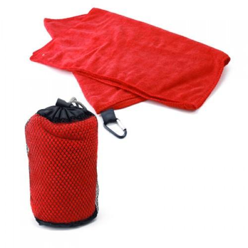 Microfibre Towel with carabiner hook Corporate Gifts Singapore