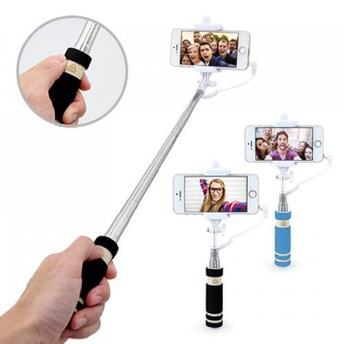 Mini Selfie Stick with Wire Corporate Gifts Singapore