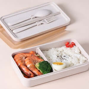 Wheat Fiber Bento Box Corporate Gifts Singapore