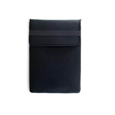 Neoprene Material Laptop Case in sleek black design, perfect for corporate gift and laptop protection.